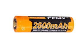 Fenix oplaadbare accu 18650, 2600 mAh