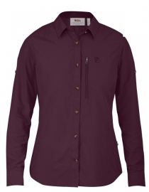 Fjällräven Abisko Hike Plum blouse