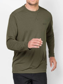 Jack Wolfskin Crosstrail Longsleeve heren shirt maat S