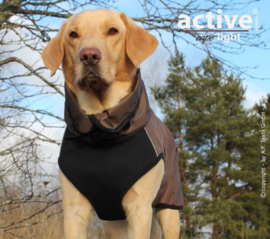 Active cape elastic light honden jas