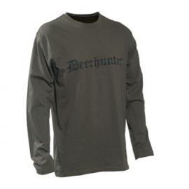 Deerhunter Logo T-shirt lange mouwen