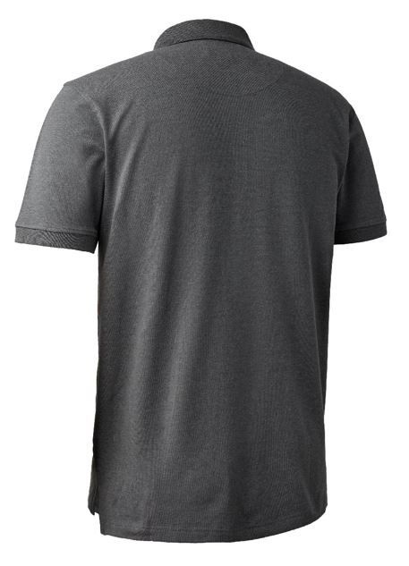 Deerhunter Harris Polo Shirt Dark Grey heren polo maat L