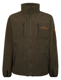 Hubertus Reversible Fleece Jacket windblocker oranje/groen
