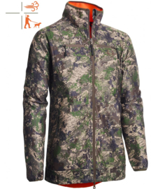 Chevalier Pixel camo reversible windblocker