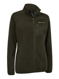 Deerhunter Lady Atlas Fleece groen dames fleecevest