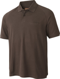 Härkila PH Range SS polo slate brown XL