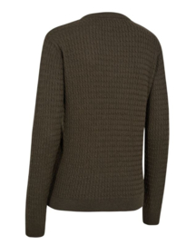 Deerhunter Lady Harrington Cable Knit damestrui