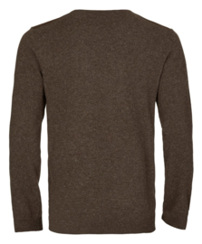 Härkila Arran Pullover Slate Brown ronde hals trui