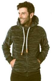 Hubertus Fleece Hoody Melange fleece vest