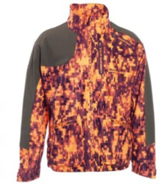 Deerhunter Recon Act Jacket signaal oranje camo heren jas