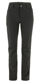 Fjällräven Abisko Winter Stretch Trousers dames broek zwart