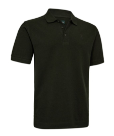 Deerhunter Griffin Polo Shirt Forest Ember heren polo