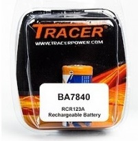 Tracer BA7840 oplaadbare batterij RCR123A
