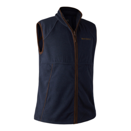 Deerhunter Wingshooter fleece waistcoat Graphite Blue bodywarmer S