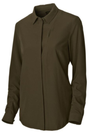 Härkila Herlet Tech Lady Shirt Willow Green dames blouse