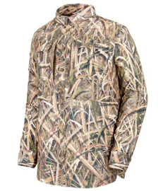 Stagunt Bicho shirt grass blades camouflage overhemd