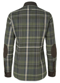 Härkila Pajala Lady Shirt Oliv Check damesblouse