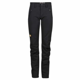 Fjällräven Oulu trousers dames broek zwart