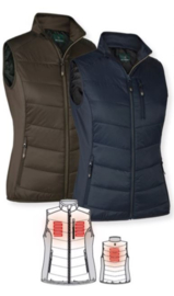 Deerhunter Lady Heat Padded Waistcoat verwarmde damesbodywarmer