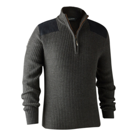 Deerhunter Rogaland Knit  with Zip Neck herentrui