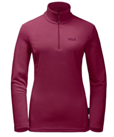 Jack Wolfskin Gecko Half Zip W dunne dames fleece