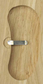 Reebok trofee plank met dubbele kaakuitsparing donker bruin