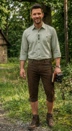 Hubertus leather breeks leren knickerbocker
