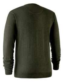 Deerhunter Kingston Knit  O-neck heren ronde hals trui