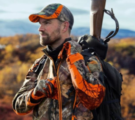 Härkila Moose Hunter Cap MossyOak OrangeBlaze camopet L/XL