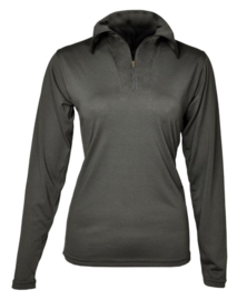 Hubertus Unterziehrolli dames longsleeve met rits