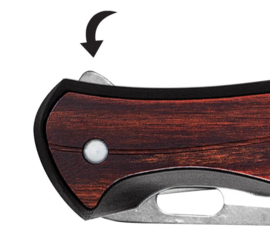 Buck Vantage Avid Rosewood Large zakmes