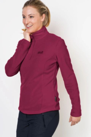 Jack Wolfskin Gecko Half Zip W dunne dames fleece