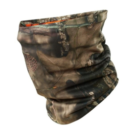 Härkila Moose Hunter Reversible Roll Collar MossyOak OrangeBlaze sjaal
