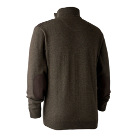 Deerhunter Sheffield Knit  with Zip-neck Heren trui