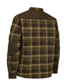 Deerhunter Elbert Padded Shirt Brown gevoerd overhemd