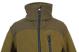 Hubertus Kinder Oliv/Braun Fleece jack