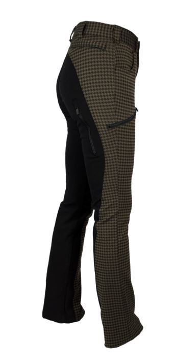 Hubertus Sina Pied de Poule Stretch  dames broek