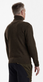 Deerhunter Sheffield Knit  with Zip-neck Heren trui