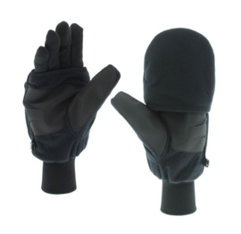 Heat Factory Pop Top Fold Back Gloves handschoenen wanten zwart