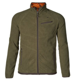 Seeland Vantage Reversible Fleece oranje camo naar groen