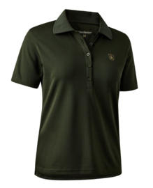 Deerhunter Lady Climate Polo Shirt with 37.5 Technology dames poloshirt