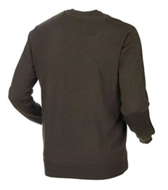 Härkila Glenmore Pullover Demitasse Brown V-hals trui maat XL