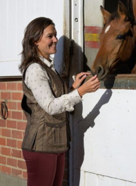 Baleno Kenwood Tweed-print damesbodywarmer