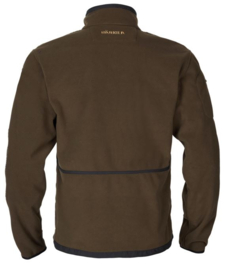Härkila Kamko Fleece Jacket Reversible Green Bordeaux