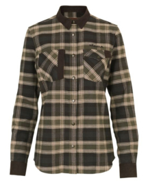 Härkila Aivak L/S Shirt Women Oliv damesblouse