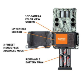 Bushnell 30MP Single Core 4K No Glow wildcamera