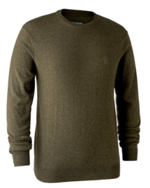 Deerhunter Kingston Knit  O-neck heren ronde hals trui