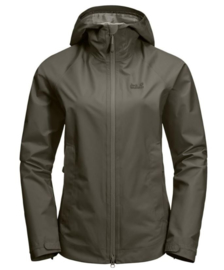 Jack Wolfskin Scenic Trail Jacket W grape leaf groene dames jas