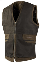 Härkila Angus Waistcoat leren bodywarmer maat 54