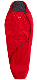Jack Wolfskin Slaapzak Smoozip +3 Women Red Fire